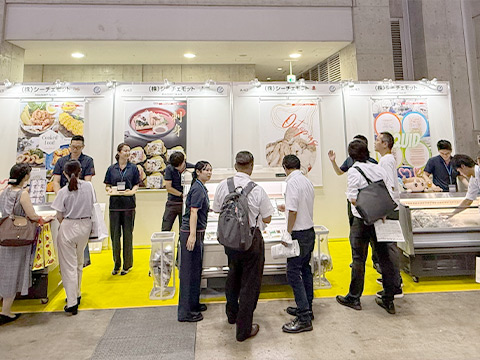 第27回ジャパン・インターナショナル・シーフードショー出店の様子